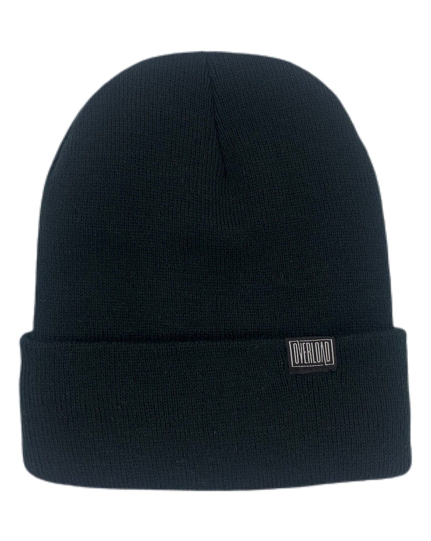 Overload Clip Tag Fleece Lined Beanie - Black - - 95525554