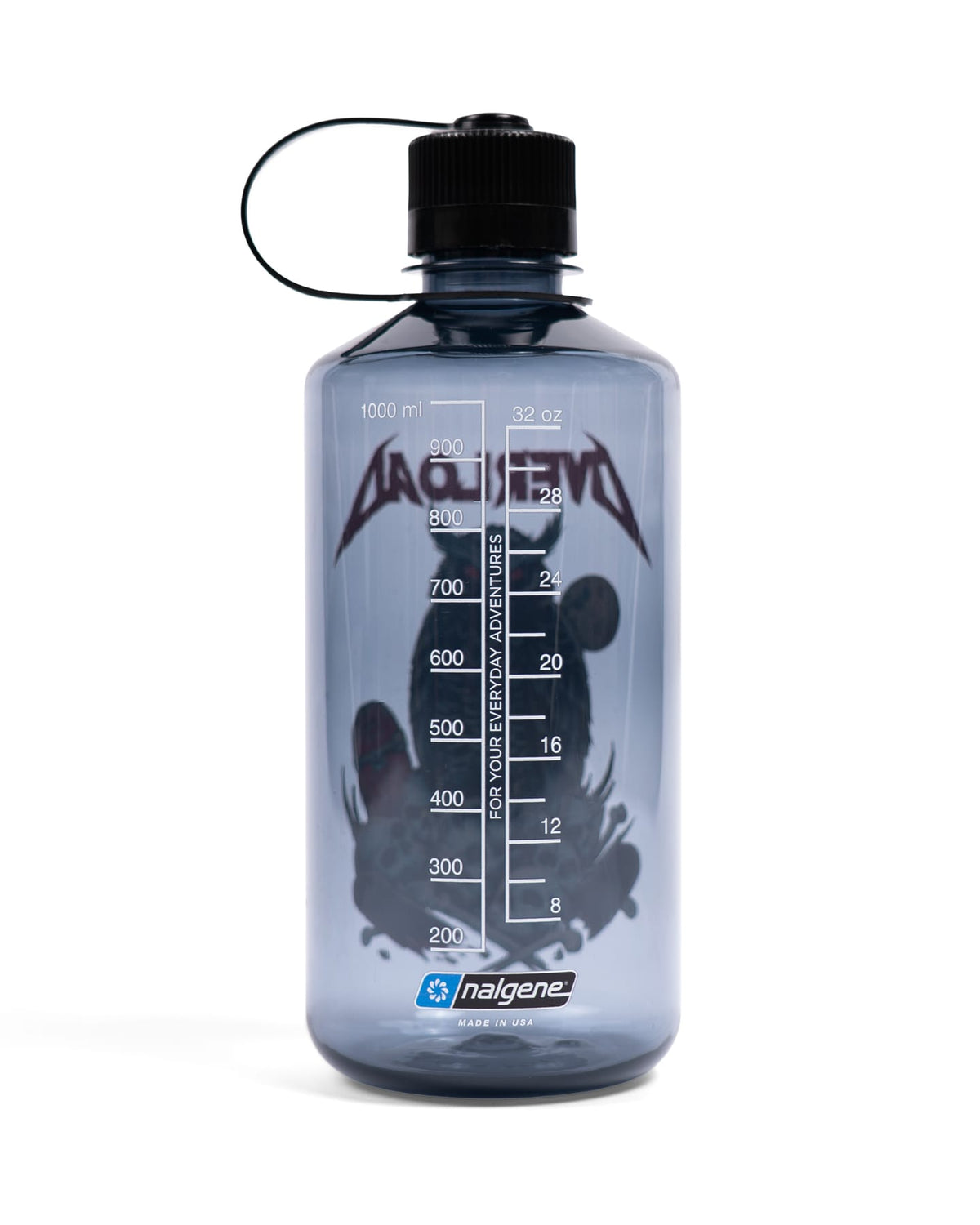 Overload Metal Owl Nalgene Water Bottle - -