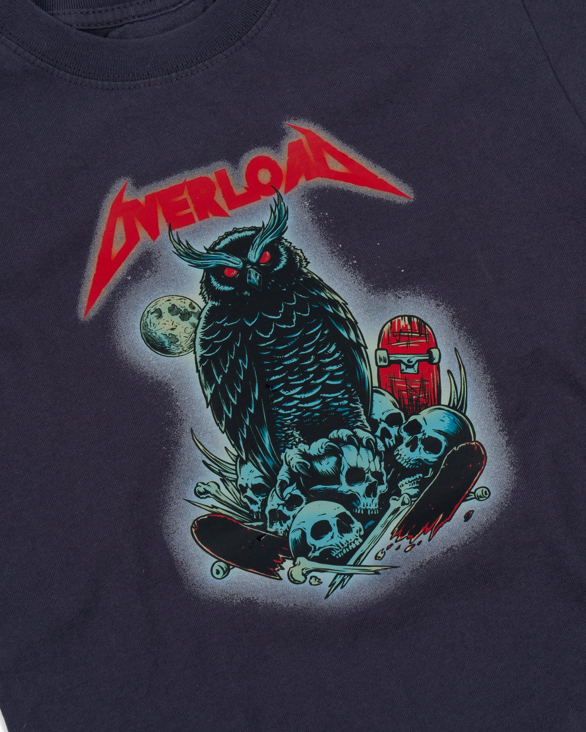 Overload Metal Owl Youth - Navy - -