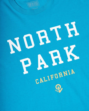 Overload North Park Tee - Teal - -