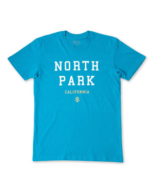 Overload North Park Tee - Teal - -