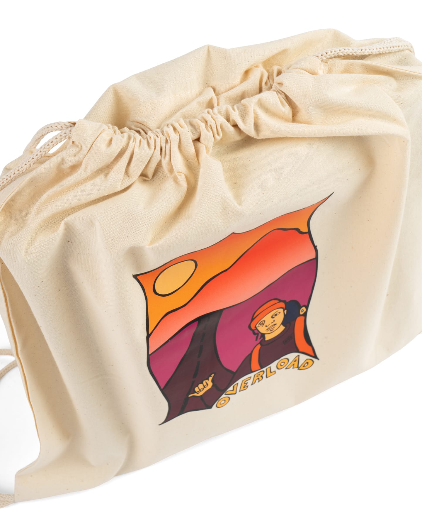 Overload Outback Drawstring Cinch Bag - -