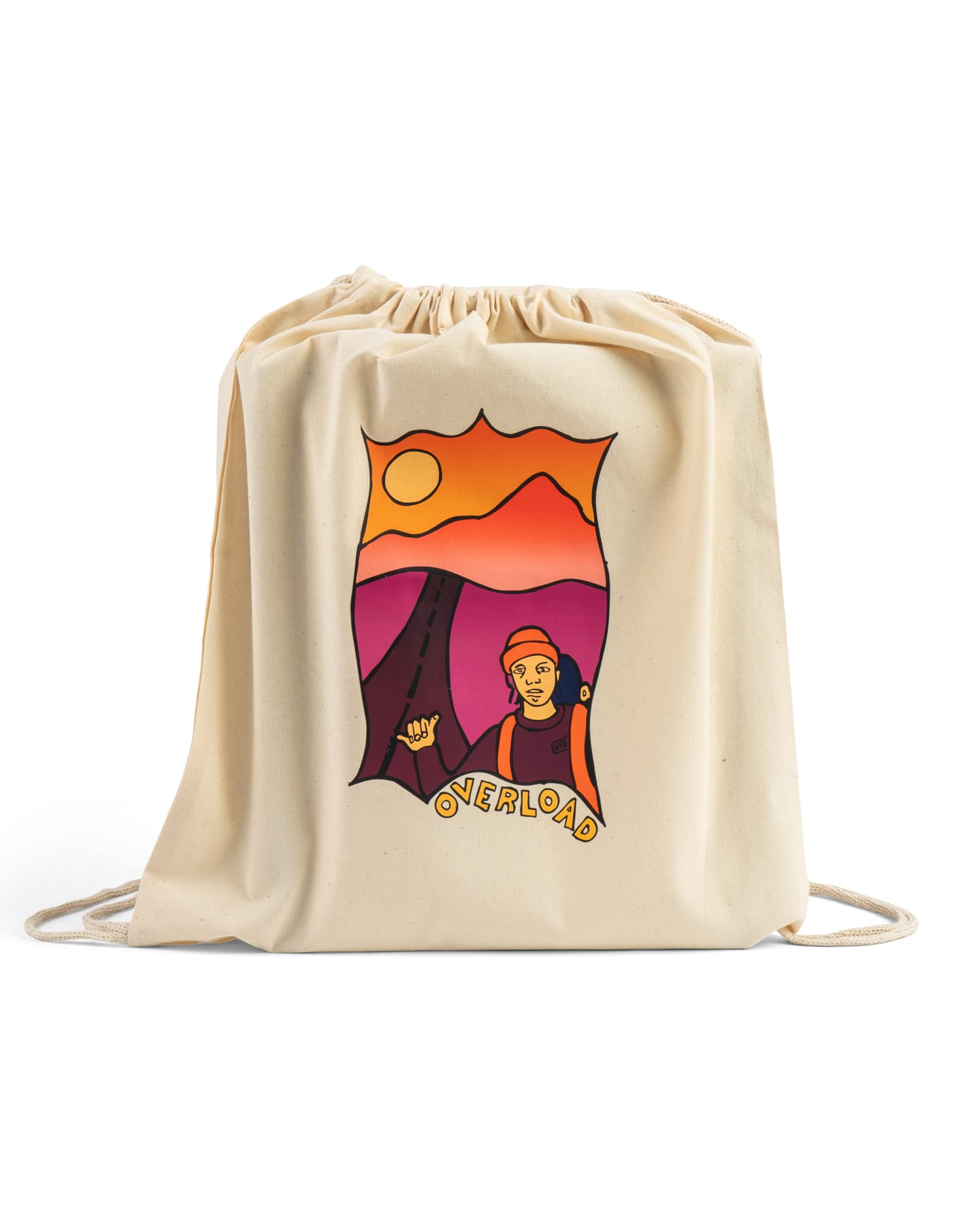 Overload Outback Drawstring Cinch Bag - -