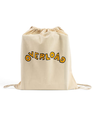 Overload Outback Font Drawstring Cinch Bag - -