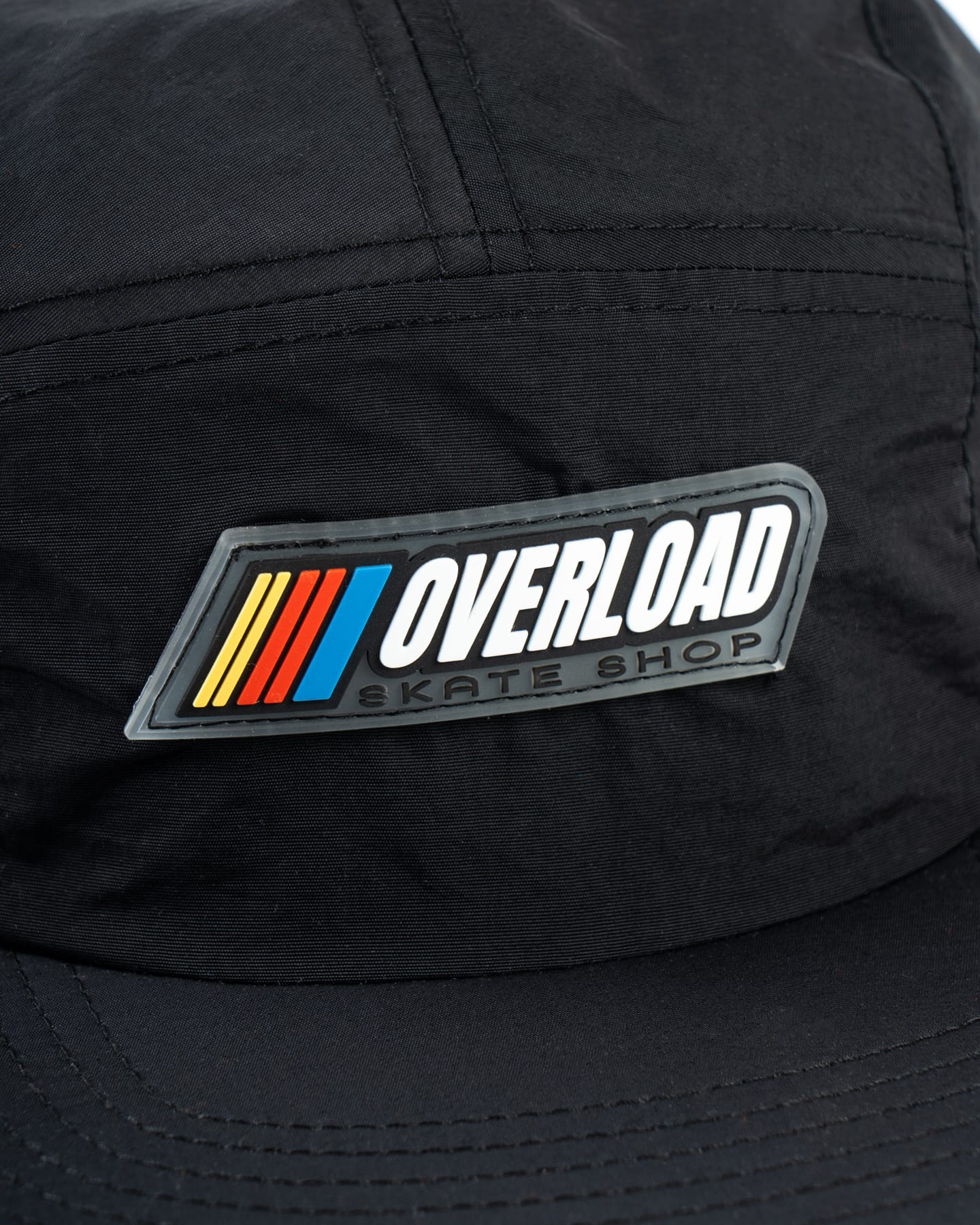 Overload Racing Team 5 Panel Hat - Black - - 87251703