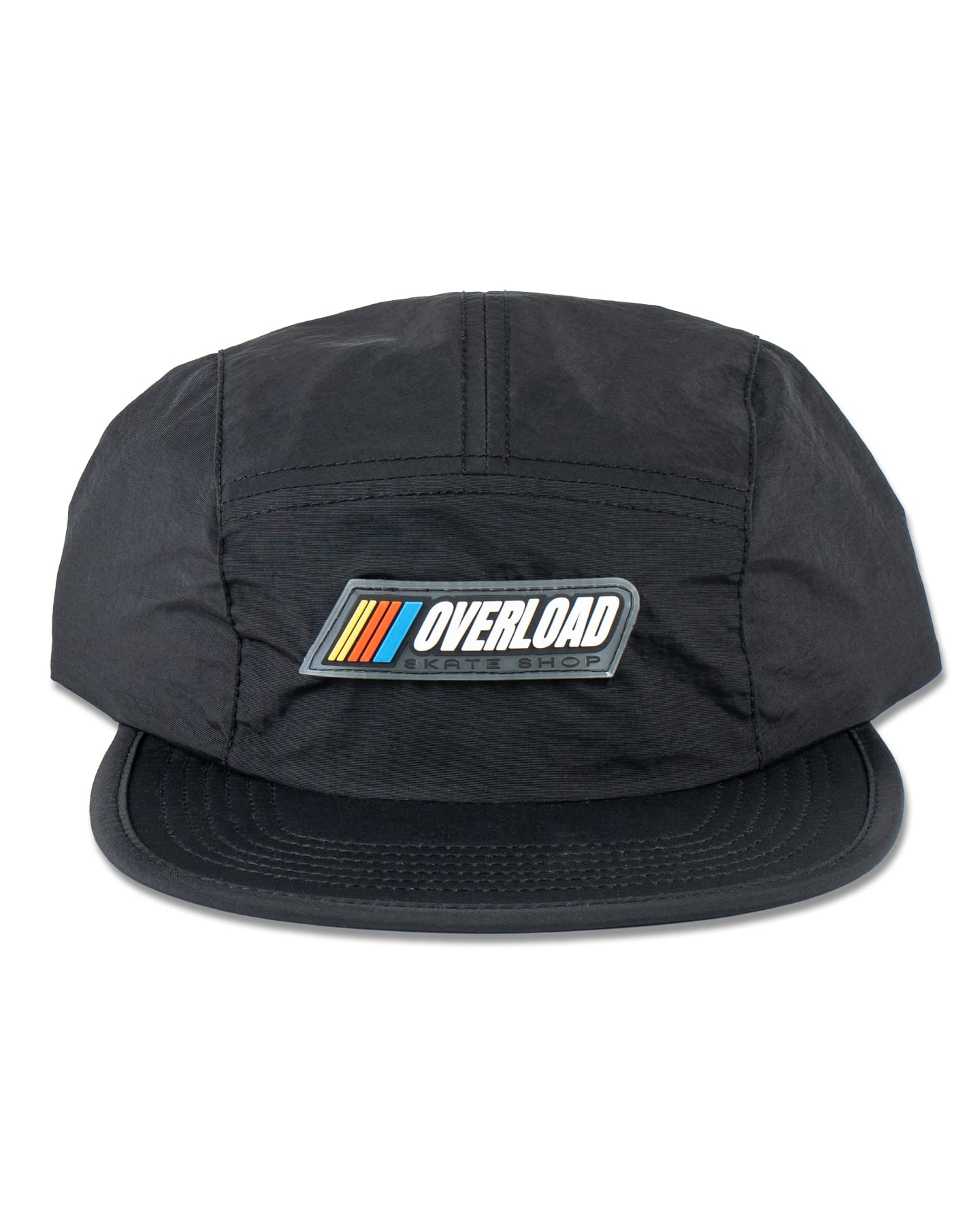 Overload Racing Team 5 Panel Hat - Black - - 87251703