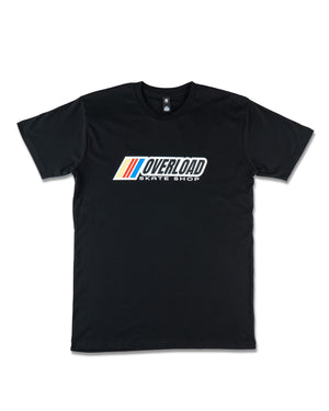 Overload Racing Team Tee - Black - -