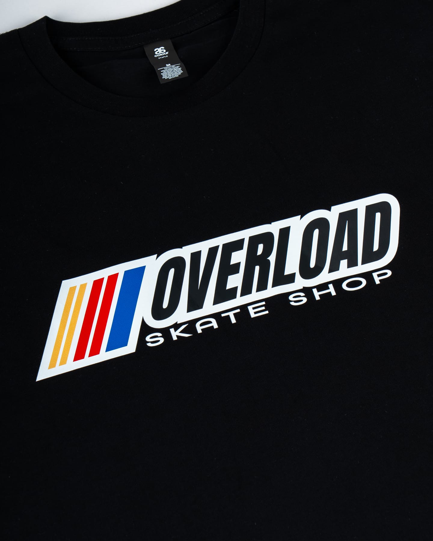 Overload Racing Team Tee - Black - -