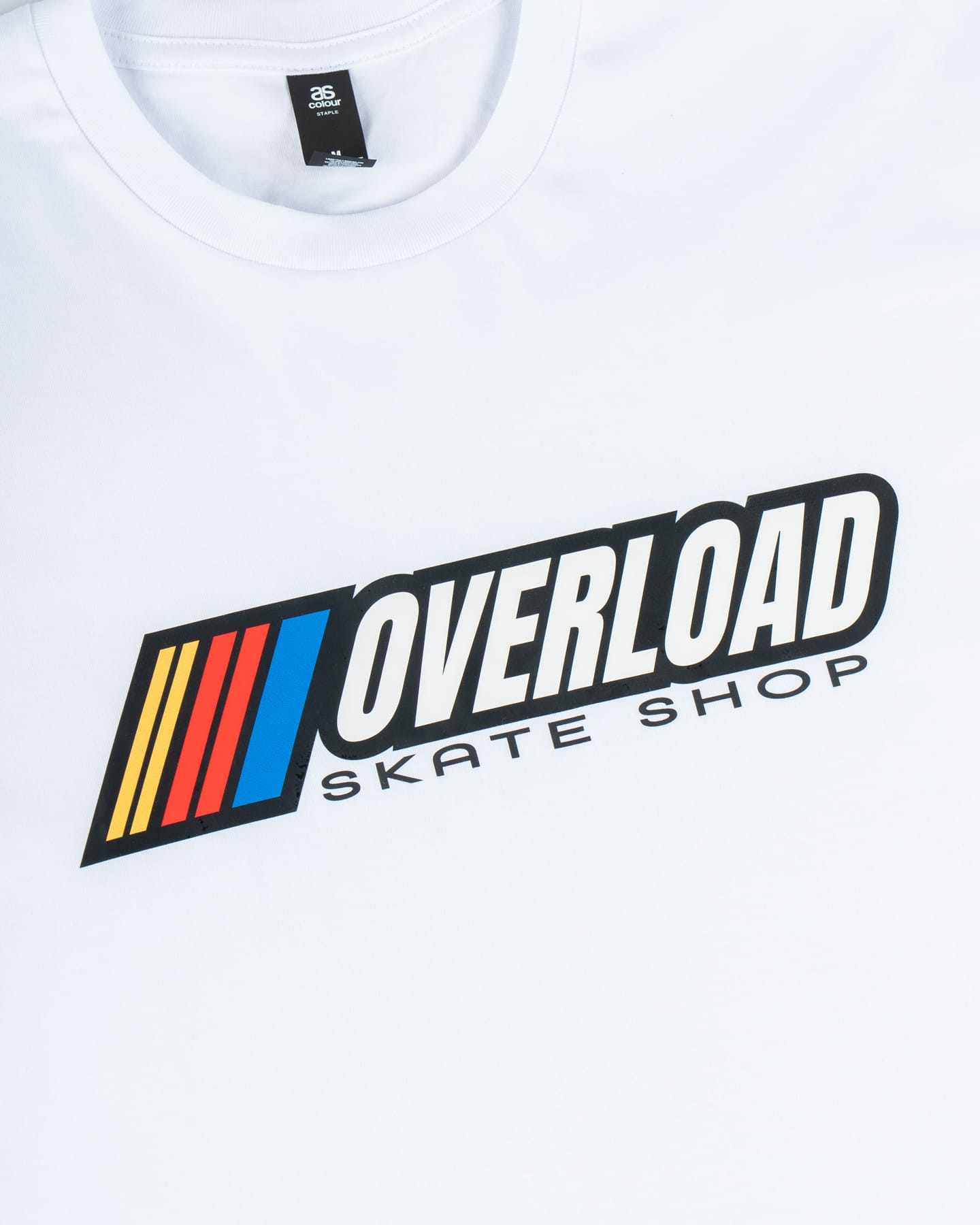 Overload Racing Team Tee - White - -