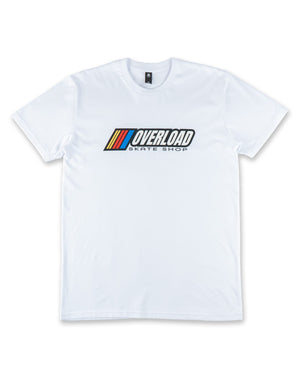 Overload Racing Team Tee - White - -