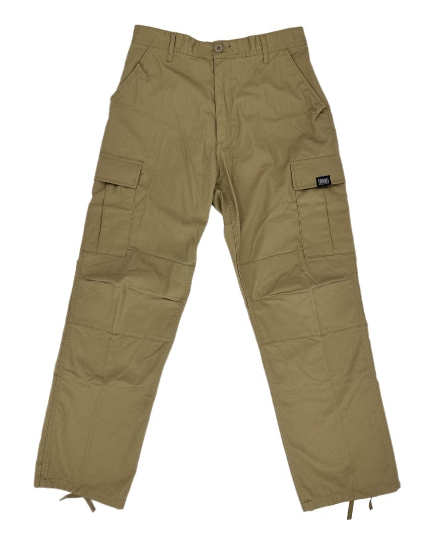 Overload Relaxed Fit Zip Fly Cargo Pants - Khaki - 2931 - 51175415