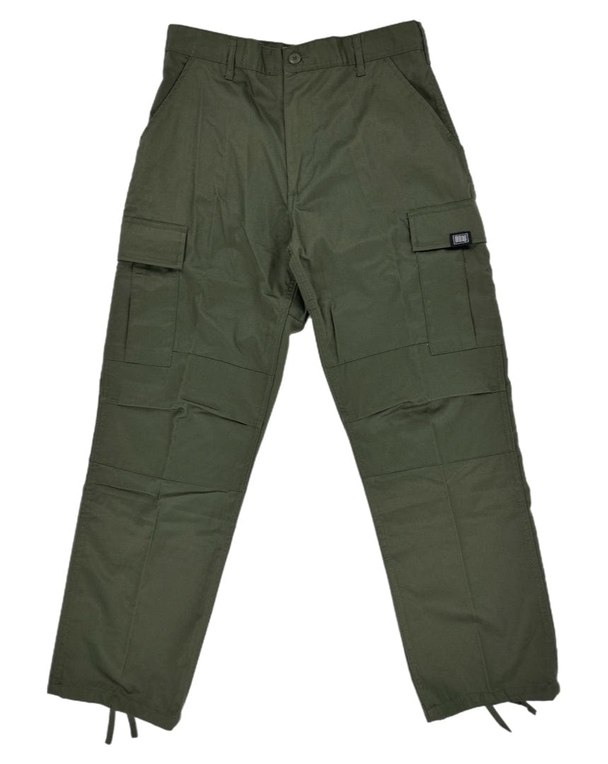 Overload Relaxed Fit Zip Fly Cargo Pants - Olive - 2926 - 50847735