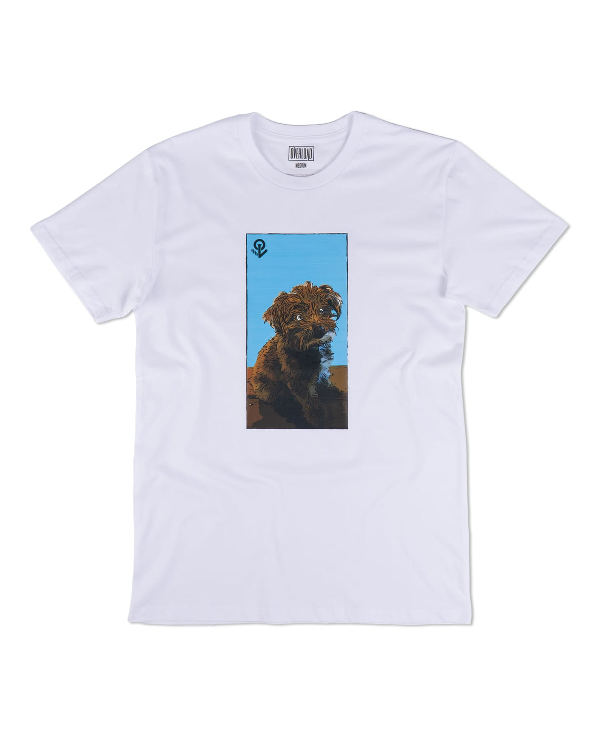 Overload Scruffy 2 Tee - White - -