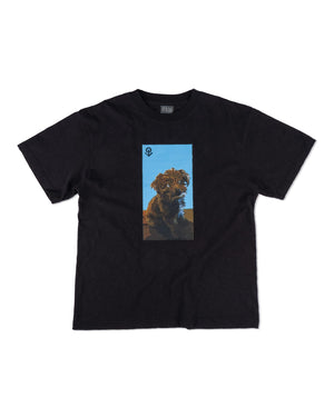 Overload Scruffy Youth Tee - Black - -