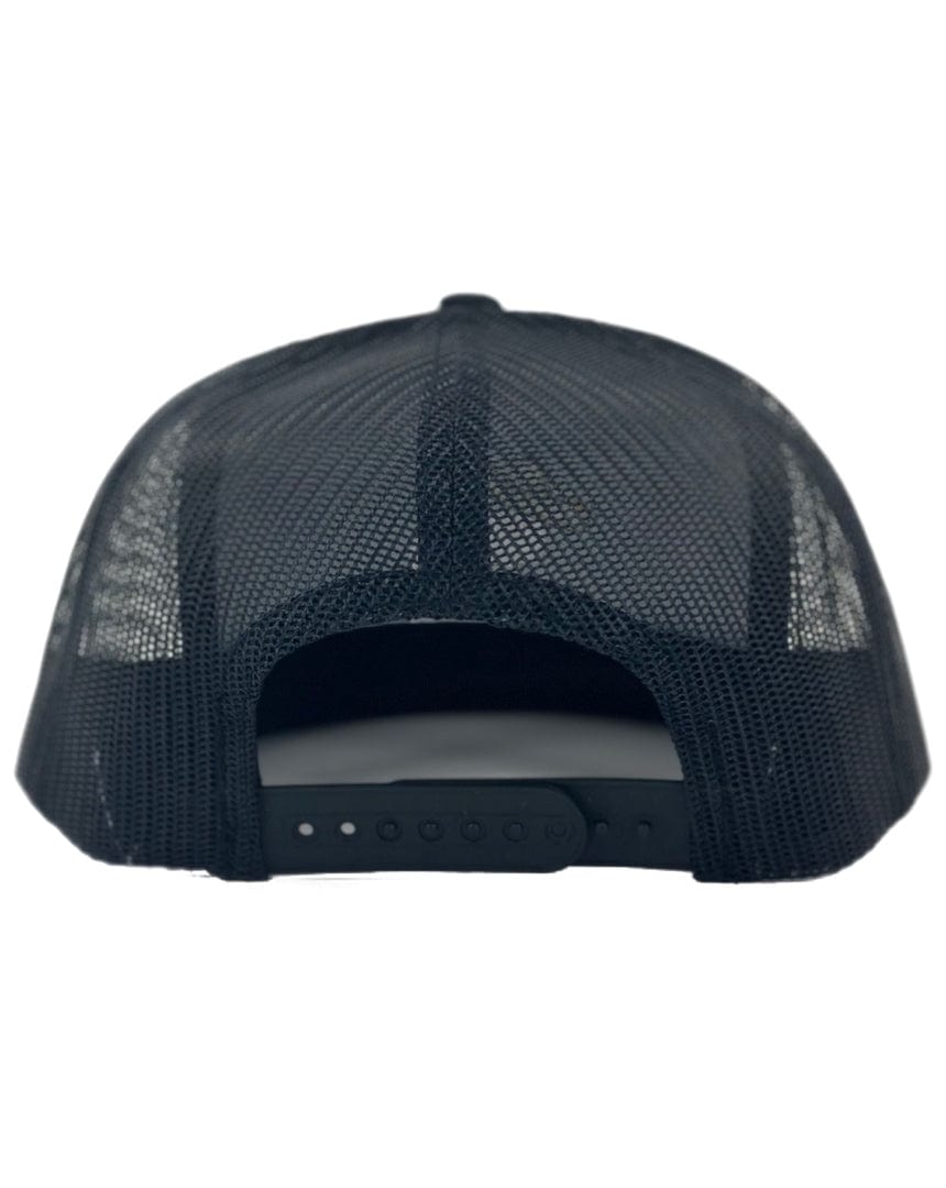 Overload Sombrero Classic 5 Panel Trucker - Black / Black - - 95722231