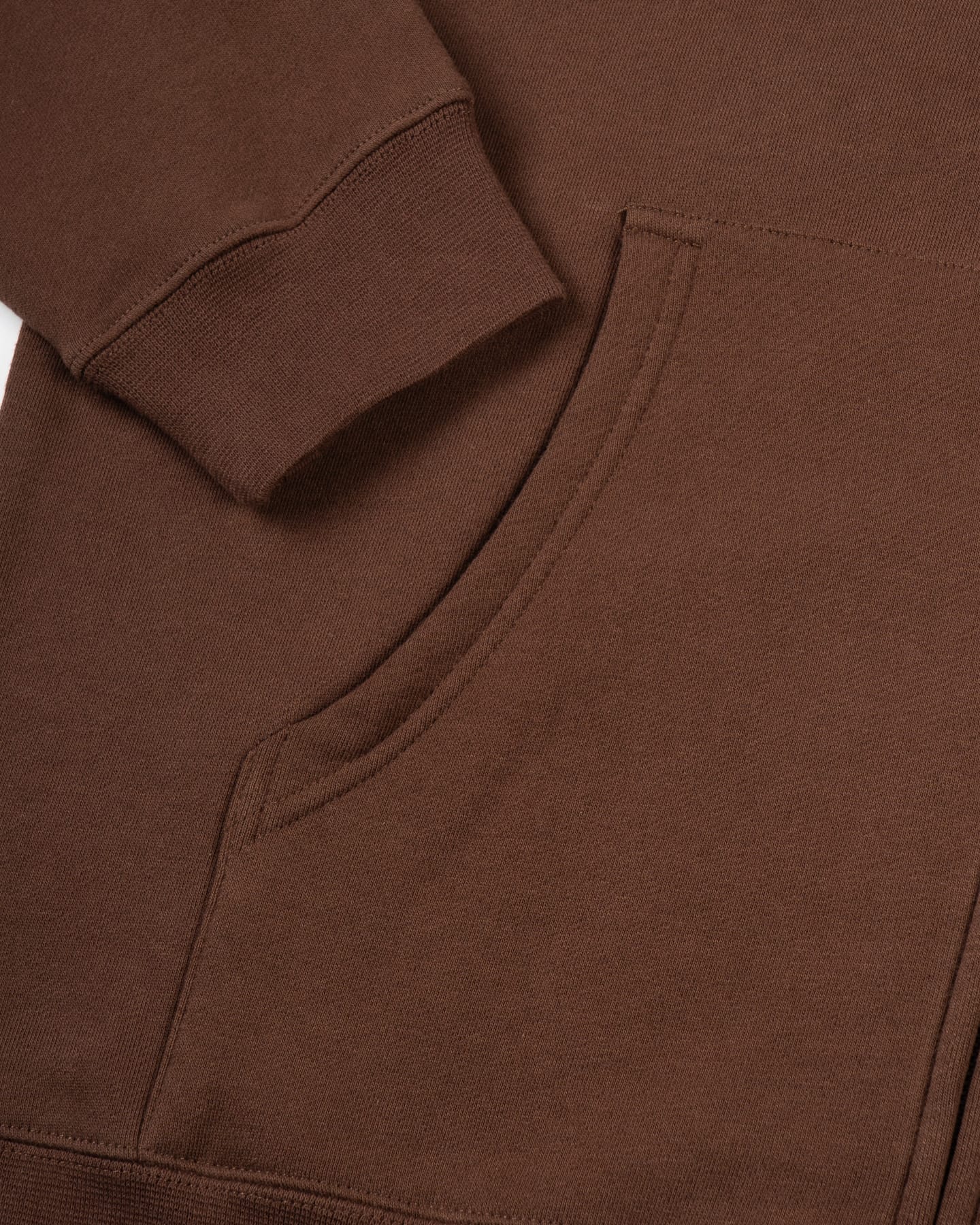 Overload Sombrero Embroidered Zip Up Hoodie - Brown - -
