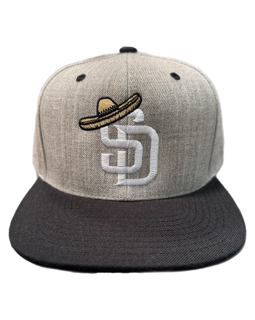 Overload Sombrero Snapback Hat - Heather / Black - - 90613751