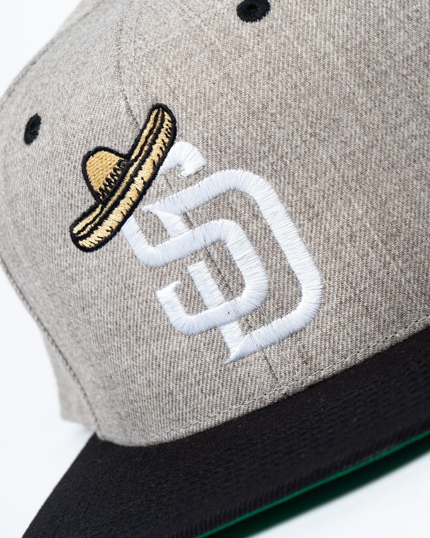 Overload Sombrero Snapback Hat - Heather / Black - - 90613751