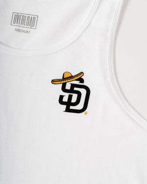 Overload Sombrero Tank Top - White - -