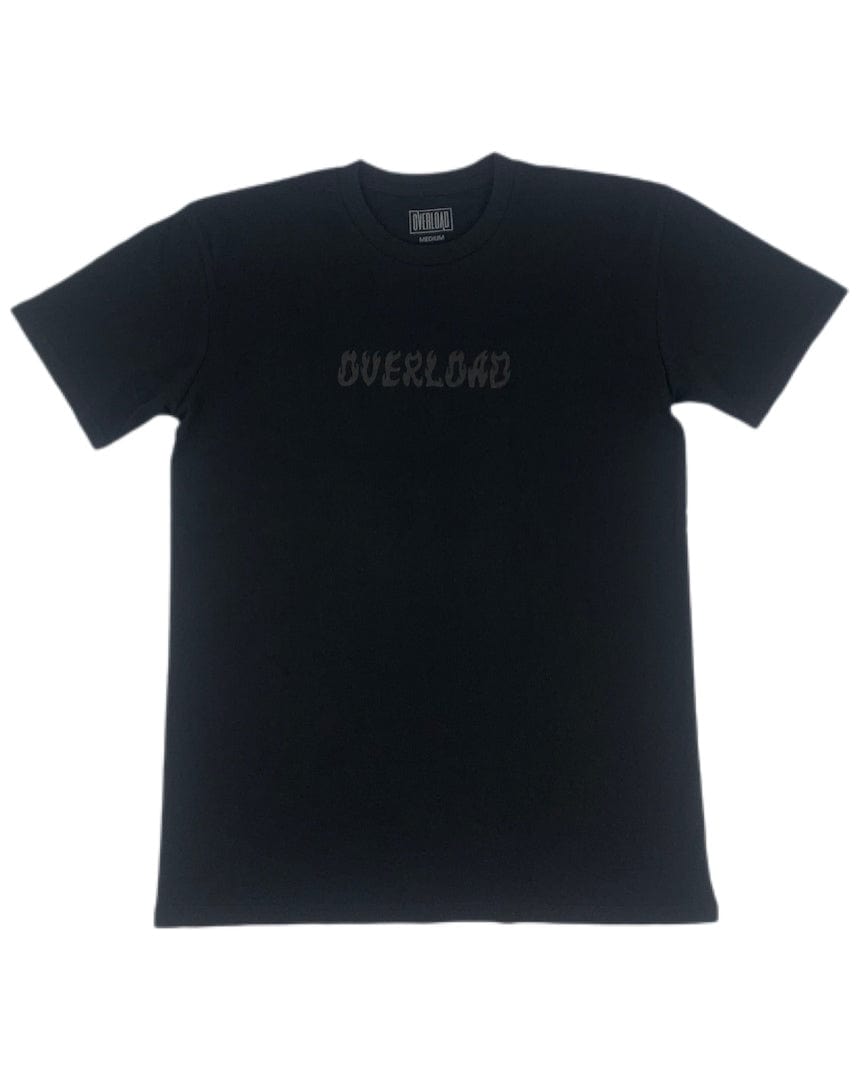 Overload T-Shirt Small Overload World On Fire Tee - Black