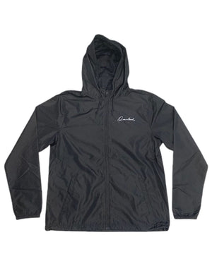 Overload Windbreaker Small Overload Lightweight Windbreaker Full Zip - Black