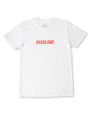 Overload World On Fire Tee - White / Red - -