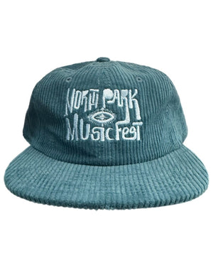 Overload x NPMF Corduroy Hat - Teal - - 39545335