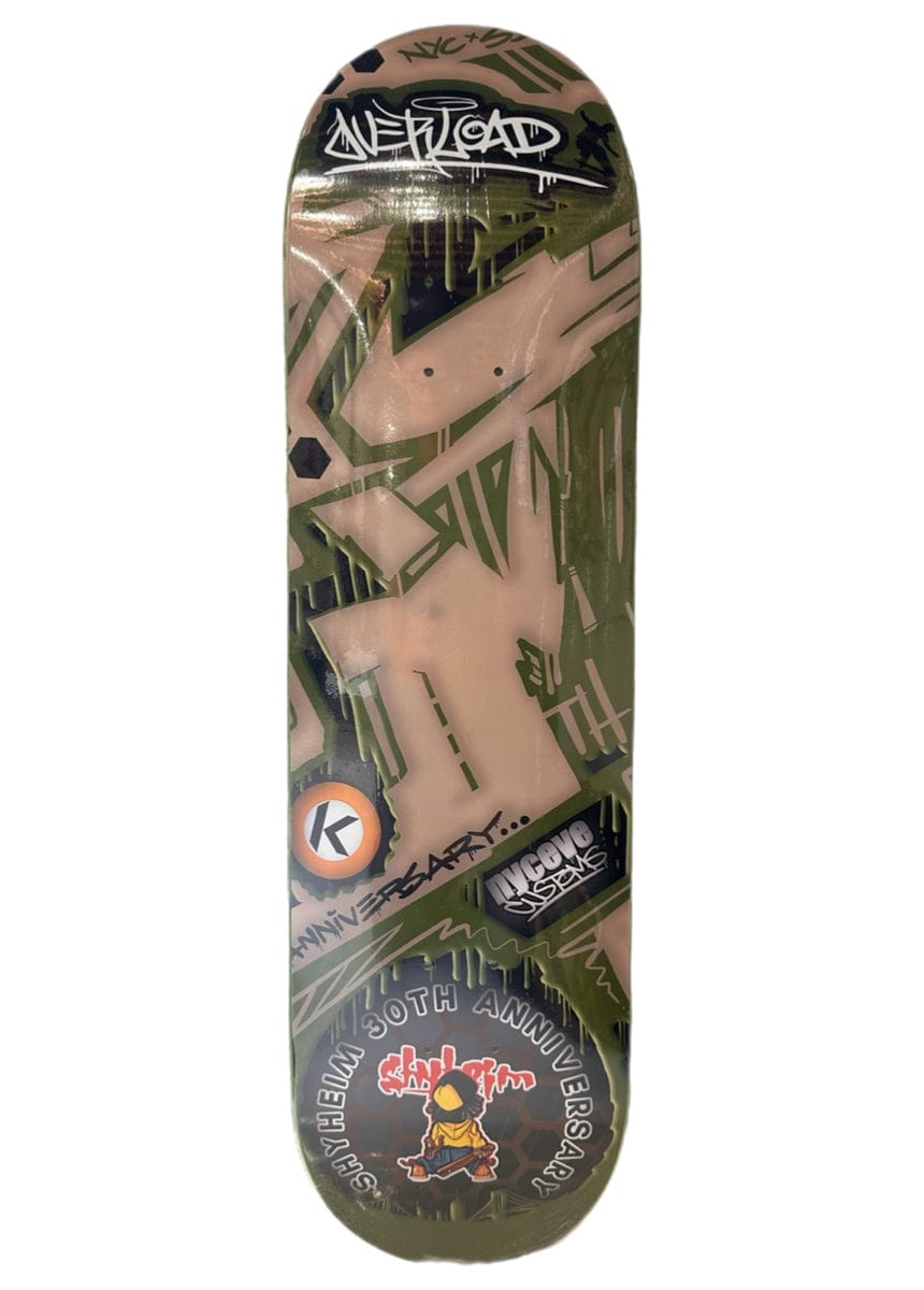 Overload x Shyheim Limited Edition Deck - Army Green - -