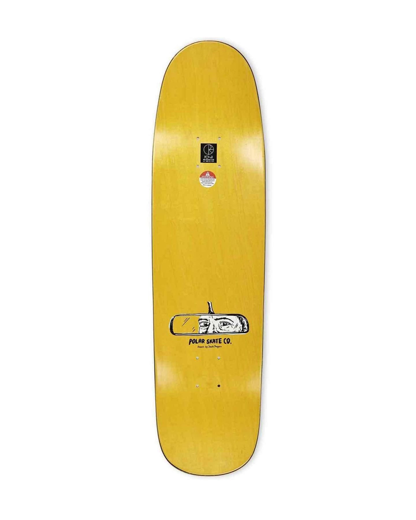 Polar Ozkar Rozenberg Driver's License Deck - 8.625" - POL-SP21-ORDRVRSLCNSEYLW-P9 - PPDSKU1677