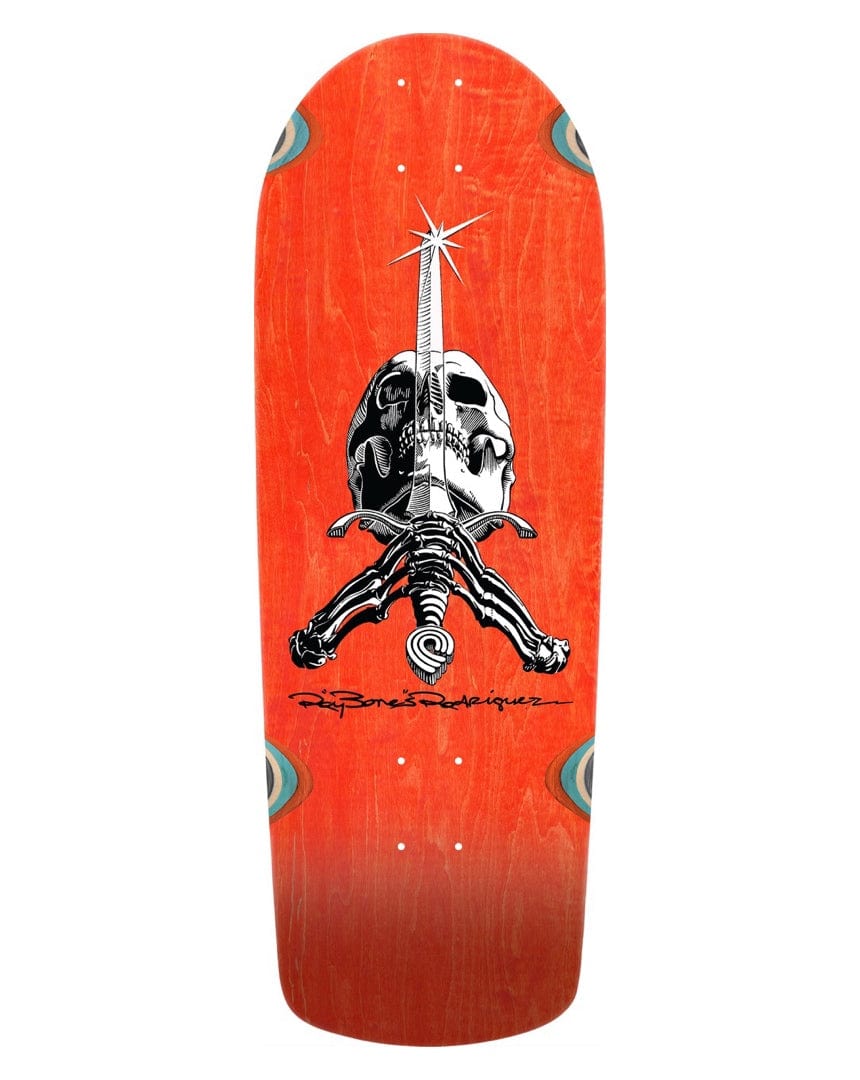 Powell Peralta OG Snub Rodriguez Sword And Skull Reissue Deck - DCPMOGSASSNB06 - 842357185920