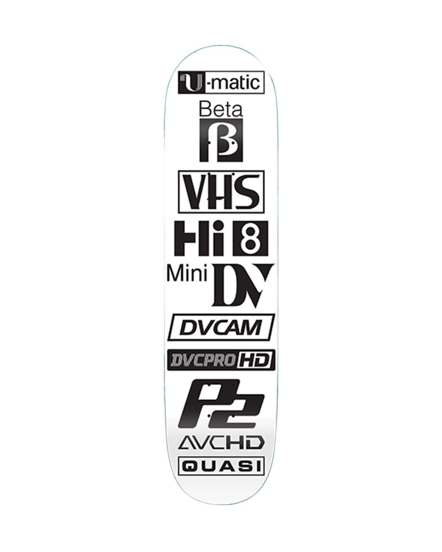 Quasi Formats Deck - 8.25" - QD-26-2-TM-FORMATS-8.25C - 00201975