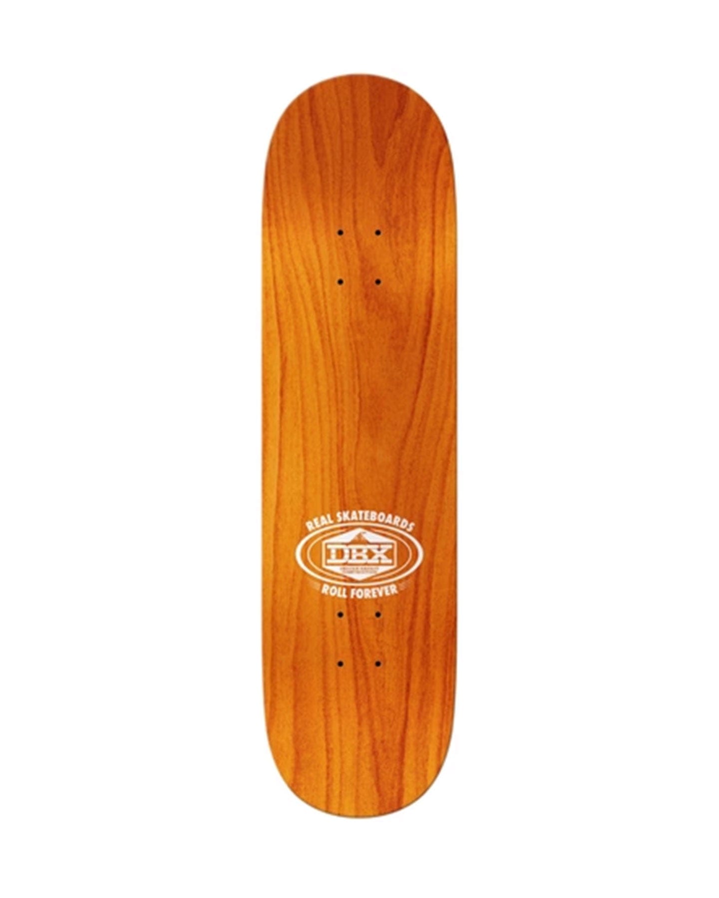 Real DBX Oval Silver Foil Deck - 8.5" - -