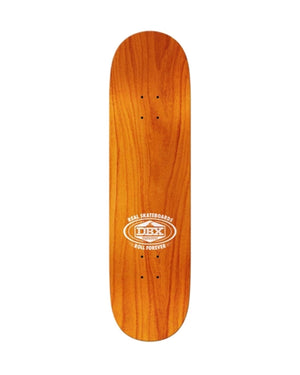 Real DBX Oval Silver Foil Deck - 8.5" - -