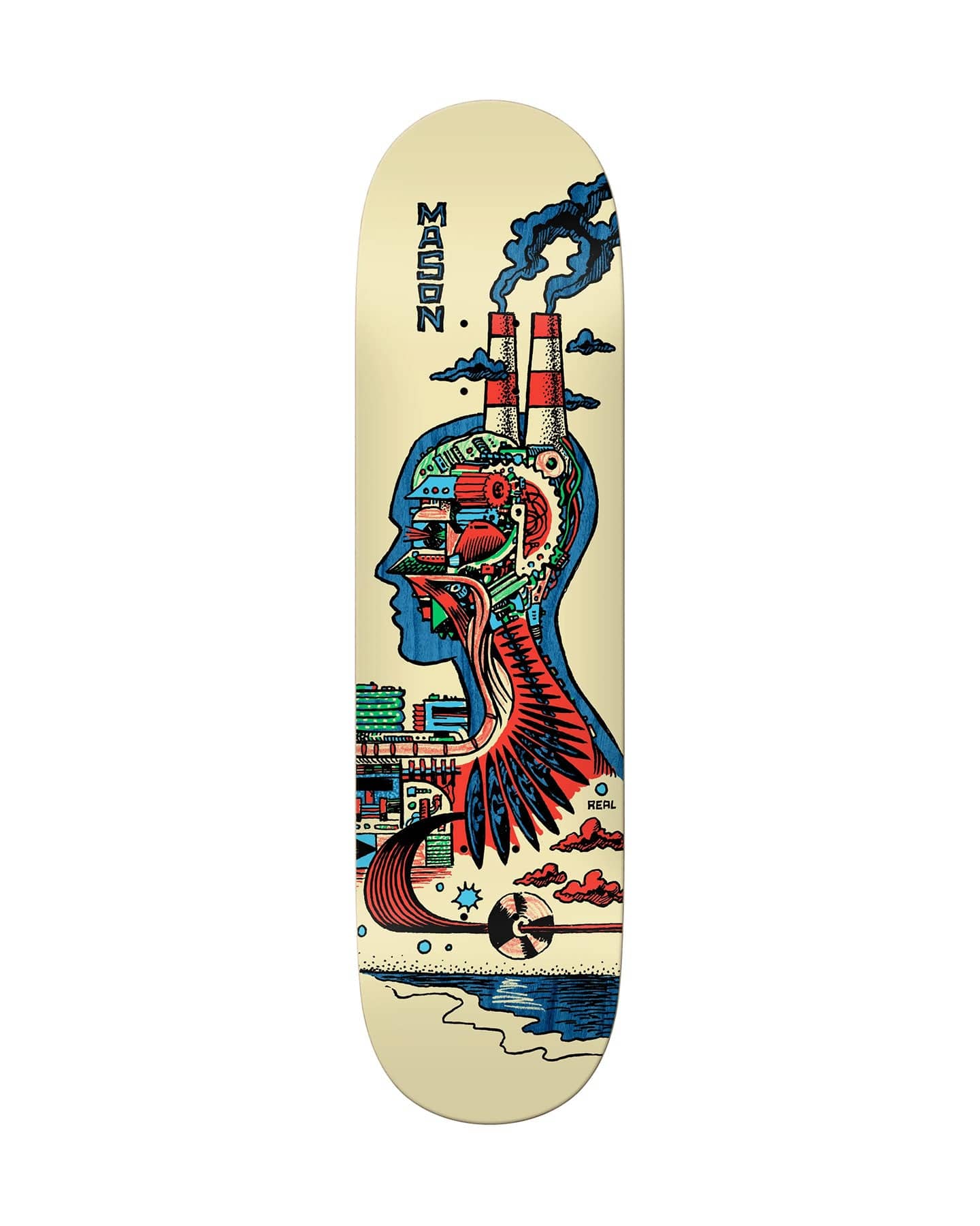 Real Mason Artificial Deck - 8.28" - -