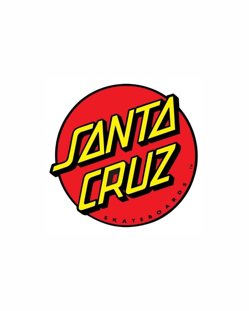 Santa Cruz Dot Sticker - -
