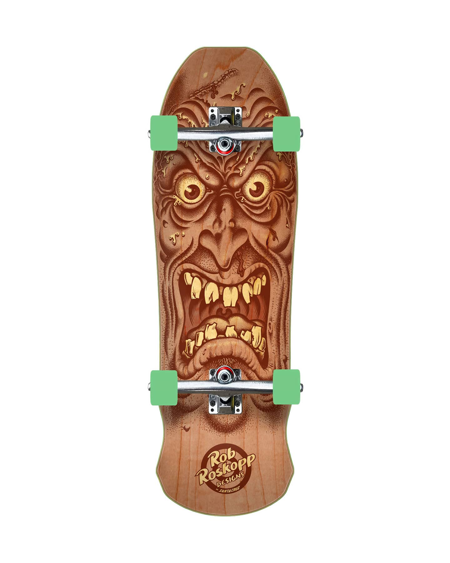 Santa Cruz Roskopp Face Shaped Cruzer Complete - 9.5" - 11117448-159230 - 193172592302