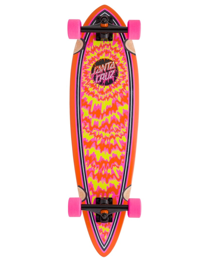 Santa Cruz Toxic Dot Pintail Cruzer Complete Skateboard - 9.20 - 11116445 124576 - 193172245765