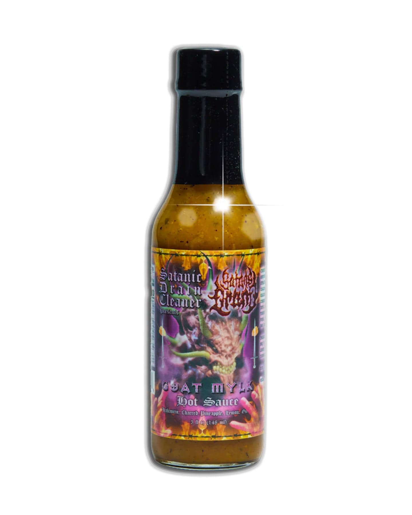 Satanic Drain Cleaner - Goat Mylk (Habanero) - SAT-03-OS -