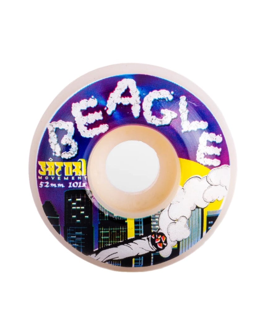 Satori Street Wheels Satori Beagle Smoke City 101a Classic Wheels - 52mm