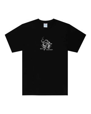 Sci-Fi Fantasy Dragon Tee - Black - -