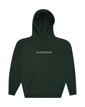 Sci-Fi Fantasy Logo Fleece Hoodie - Alpine - -