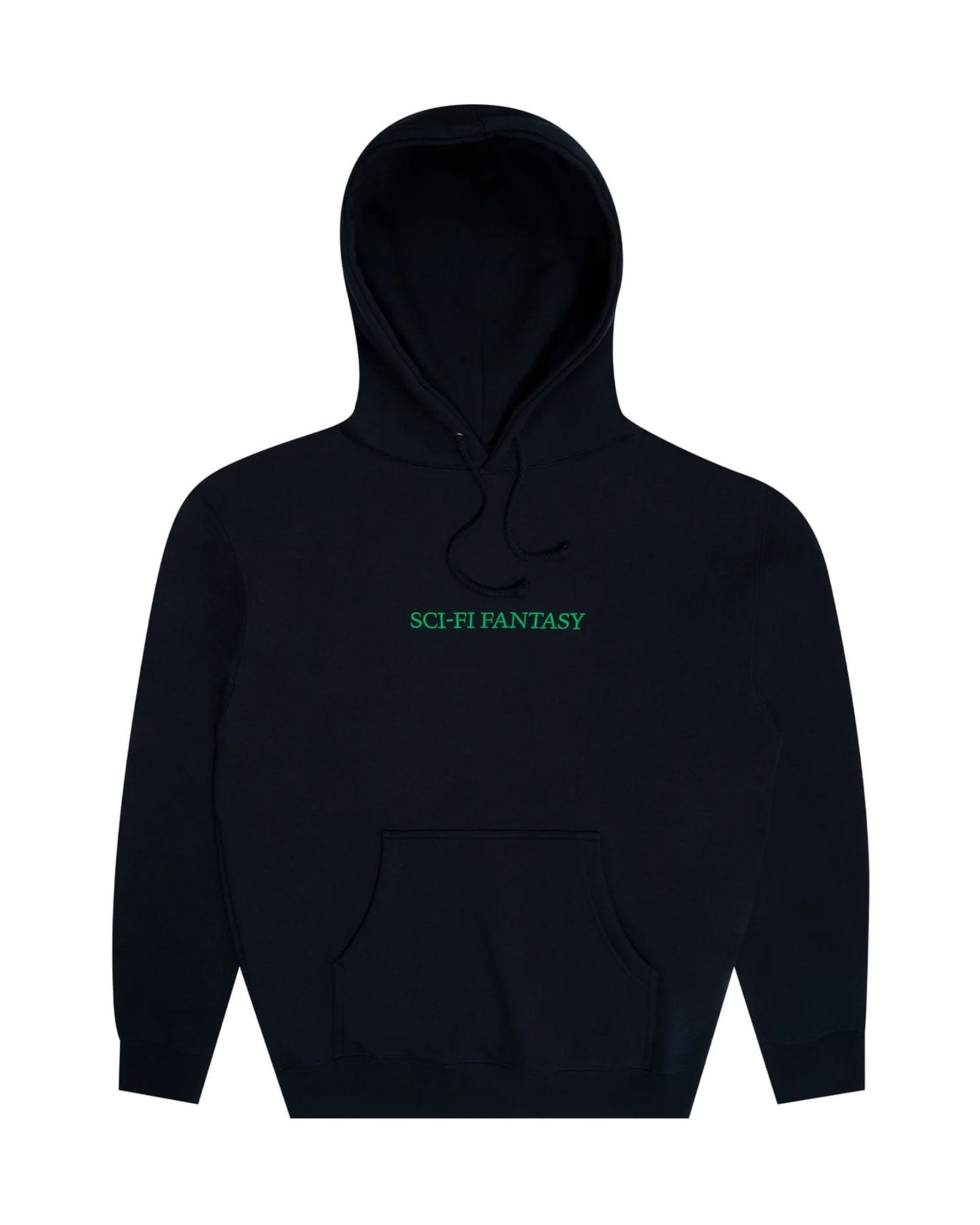 Sci-Fi Fantasy Logo Fleece Hoodie - Indigo - -