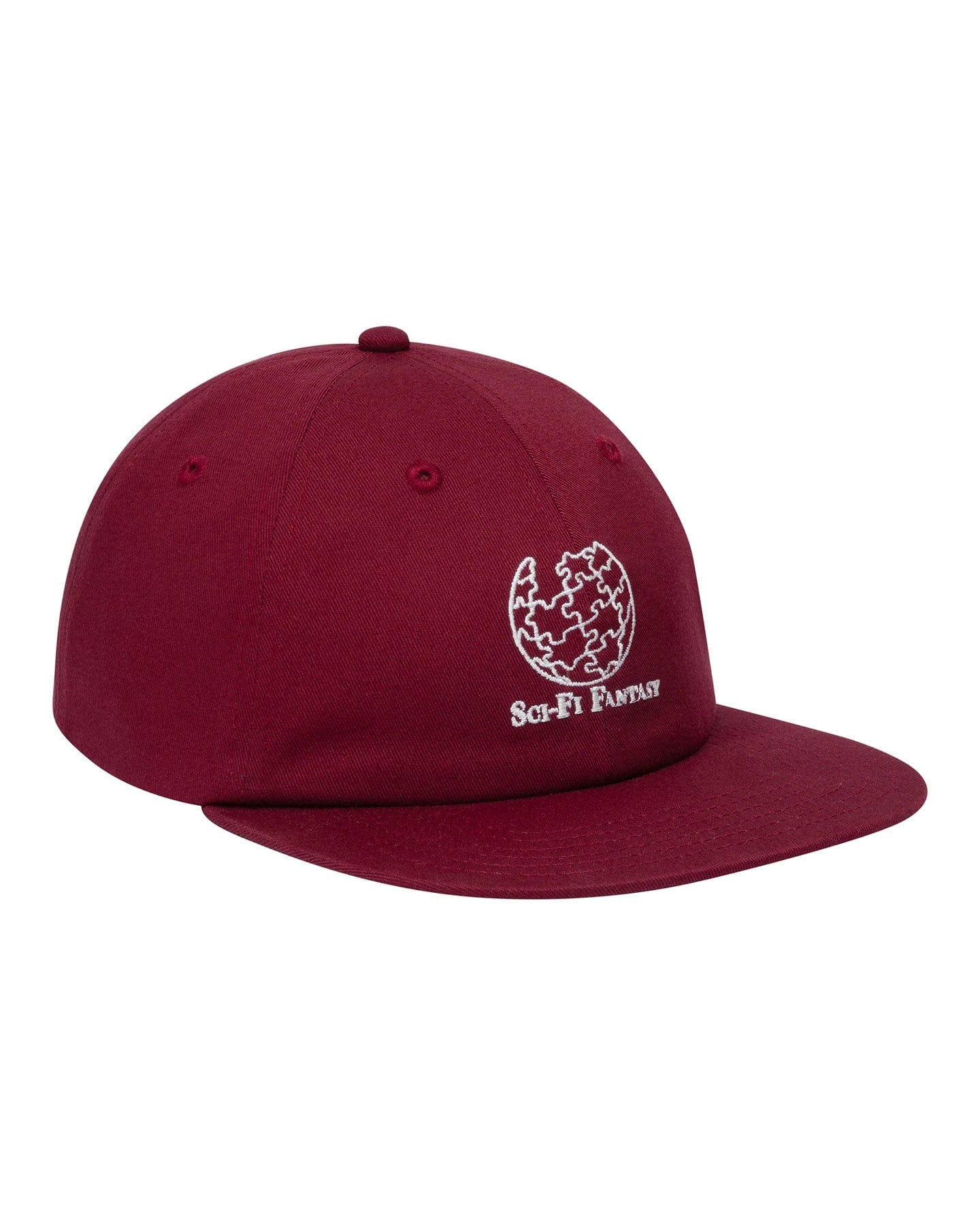 Sci-Fi Fantasy Puzzle Globe Hat - Wine - 002 - 61861111
