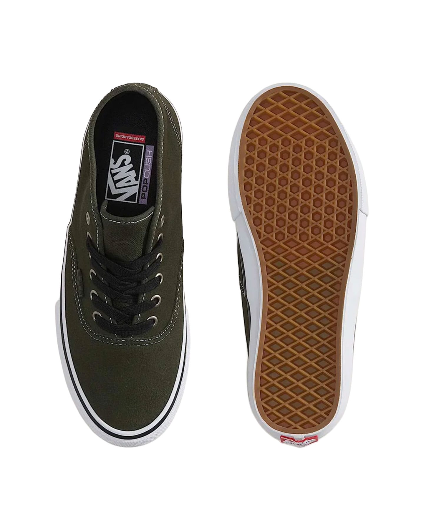 Skate Authentic Mid - Obsidian Fern - -