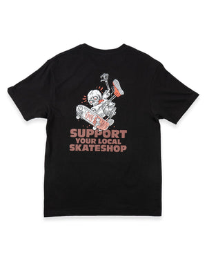 Skateshop Day SSD25 AS Colour Block Skeleton Tee - Black - -