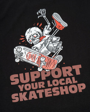 Skateshop Day SSD25 AS Colour Block Skeleton Tee - Black - -