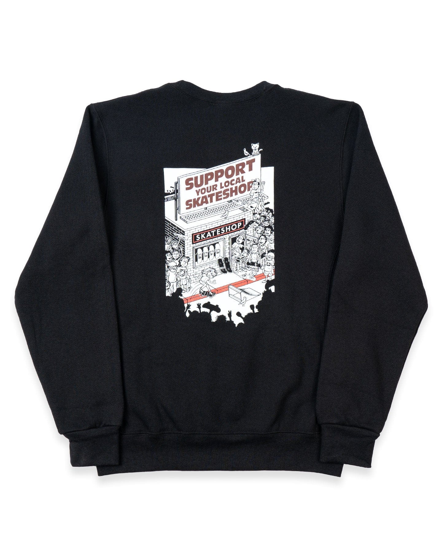 Skateshop Day SSD25 Russell Athletics Shop Crewneck - Black - -