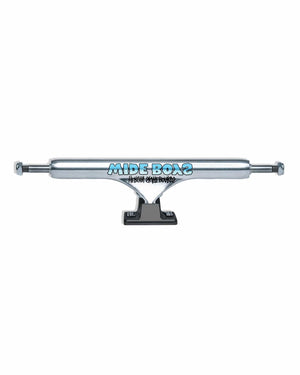 Slappy ST1 Hollow Wide Boy Polished/Black Trucks - 10.5" / 11" - -