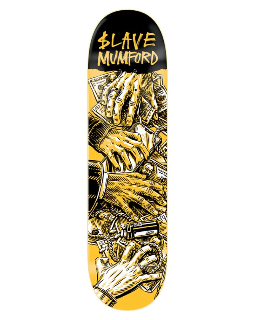 Slave skateboards Skateboard Deck Slave Mumford Hand In Hand Pro Deck - 8.375