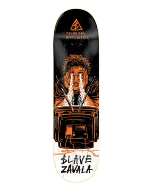 Slave skateboards Skateboard Deck Slave Zavala Technical Difficulties Deck - 8.25